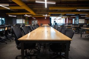 Conference table coworking space nehru place