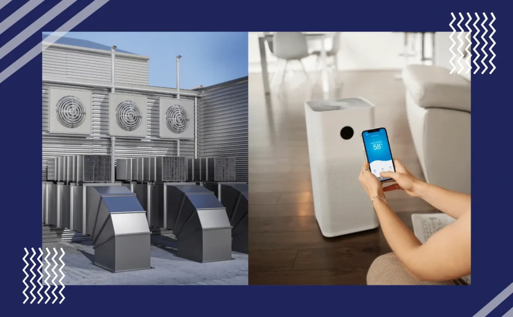 Portable Air Purifiers vs Smart Integrated Air Filtration System