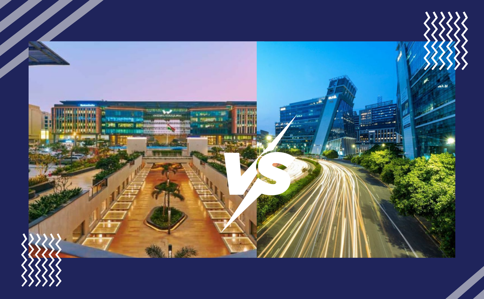 Aerocity vs Cyber City