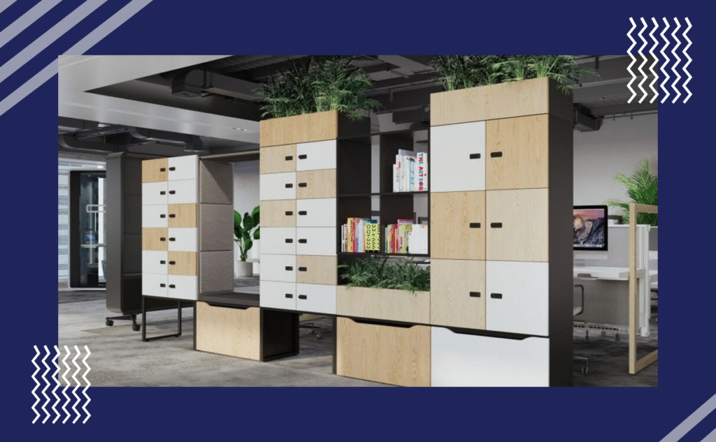 smart storage solutions for office spaces