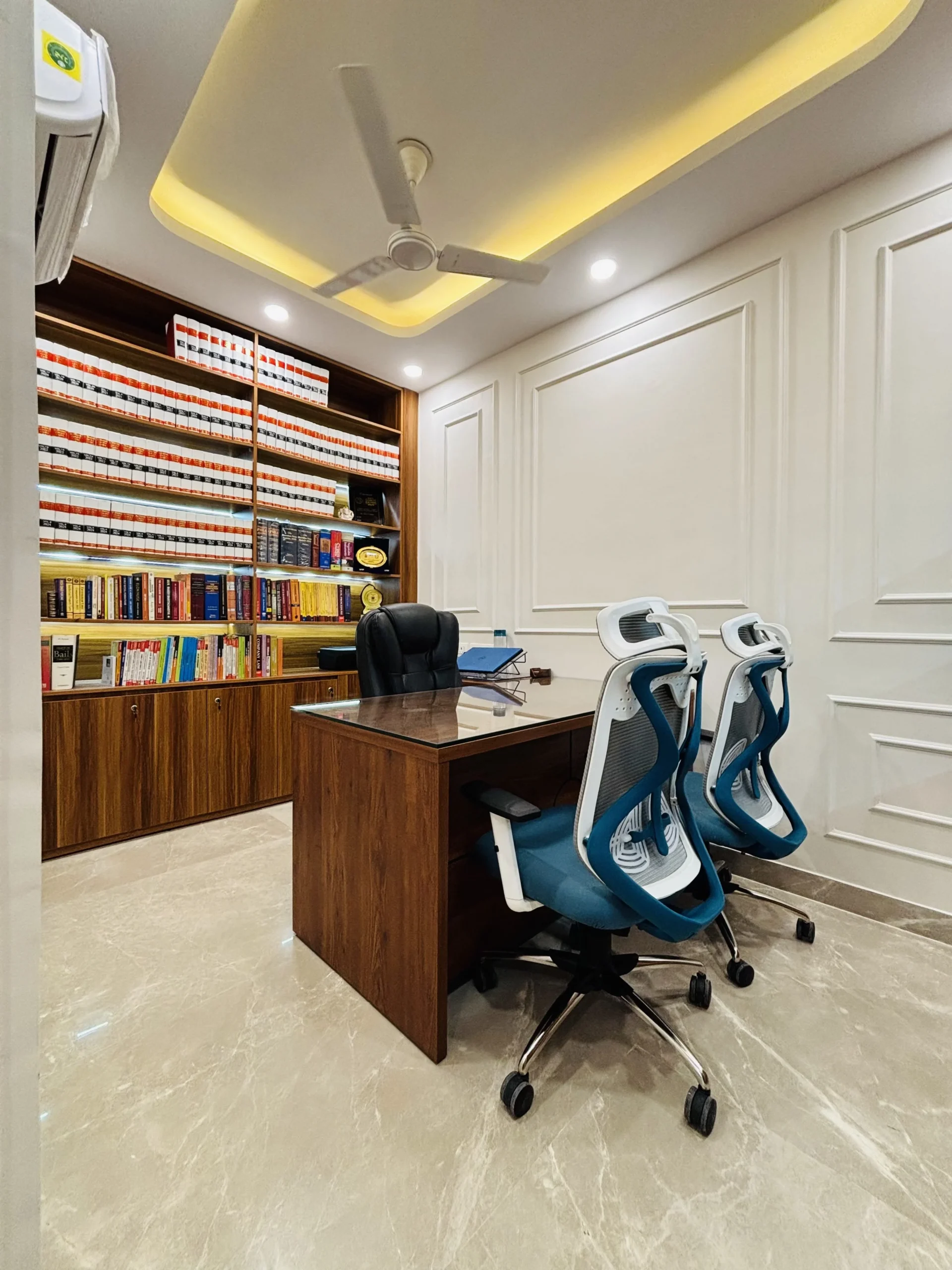 hub and oak interior design project - law chambers cabin 2