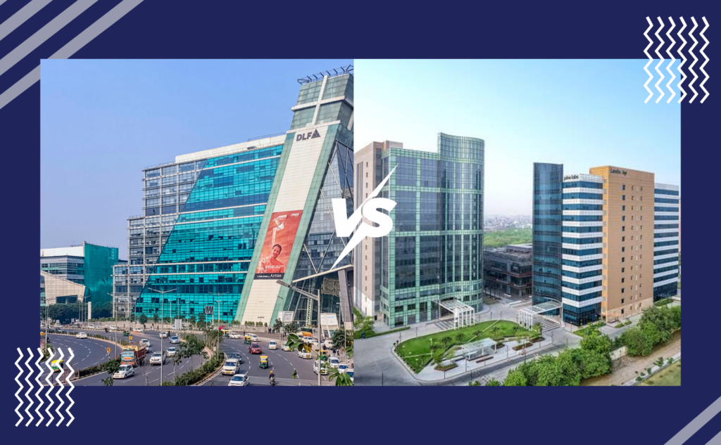 Gurgaon vs Noida office space