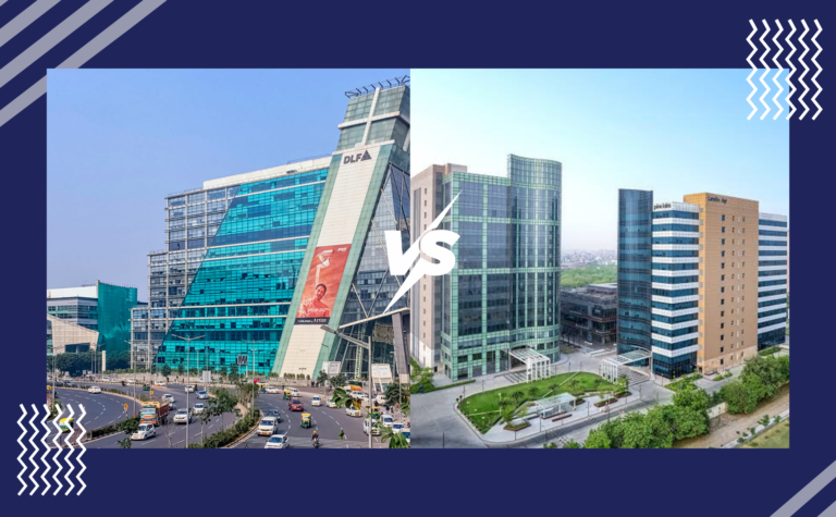 Gurgaon vs Noida office space