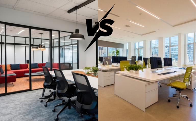 flexible office traditional lease