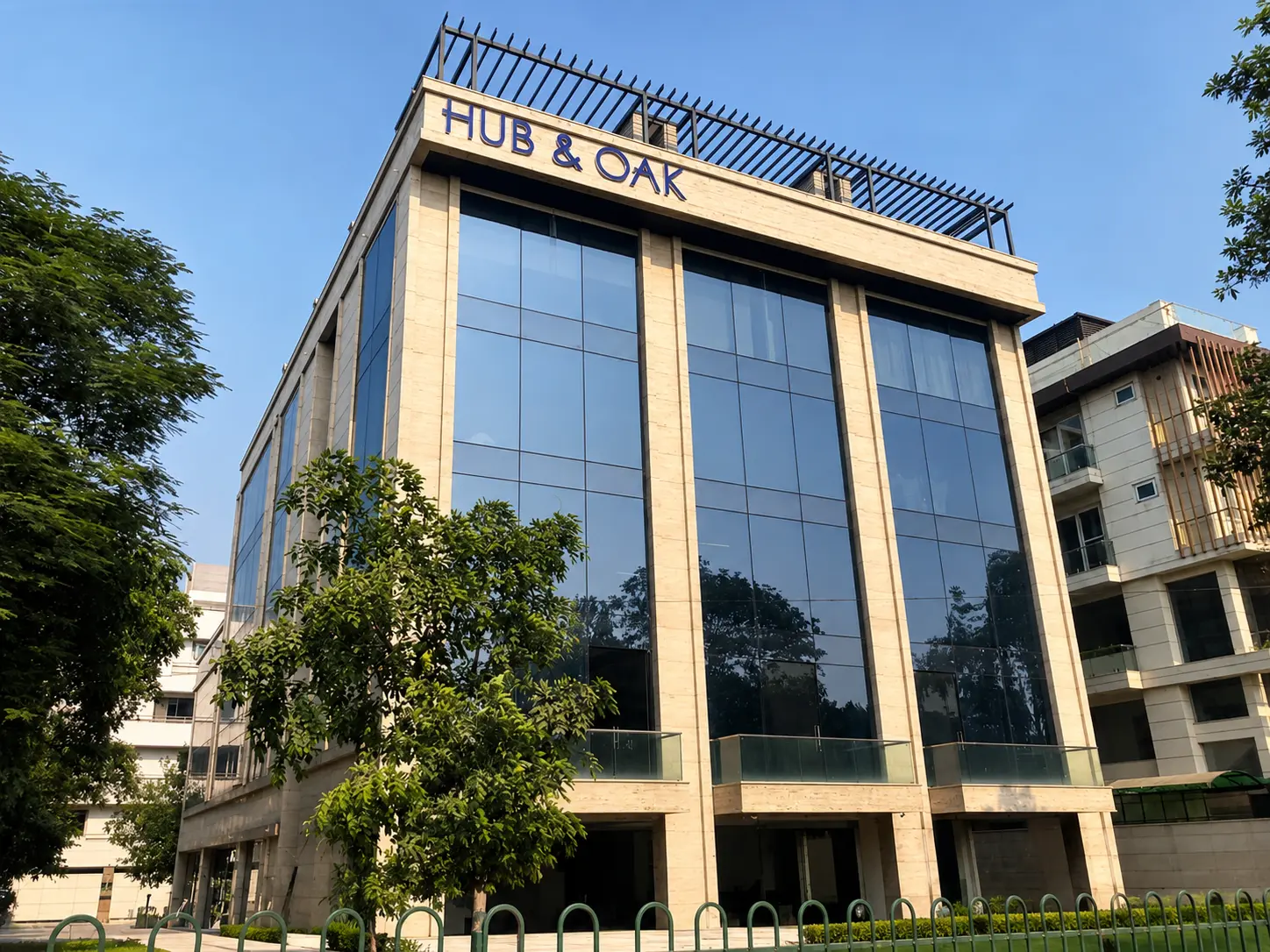 hubandoak defence colony coworking centre