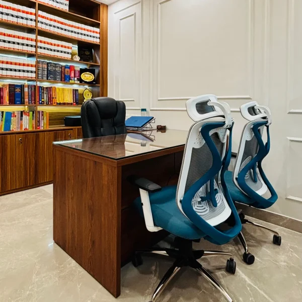hub and oak interior design project - law chambers cabin