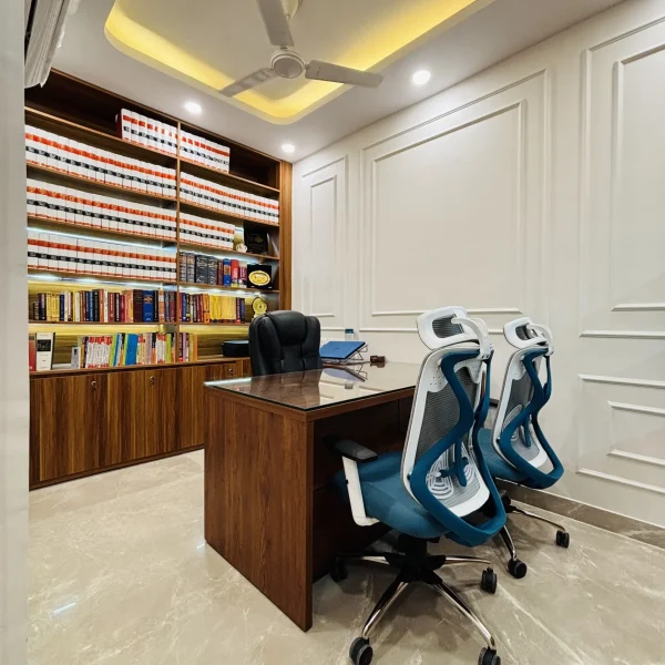 hub and oak interior design project - law chambers cabin 2